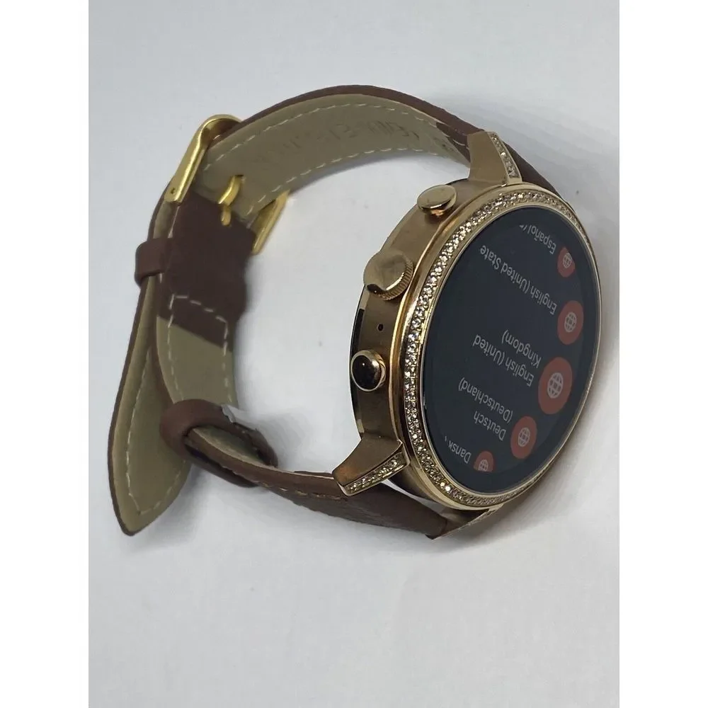 Fossil Gen 4 Authentic Digital Dial Smart Watch Custom Band FTW6030 AB448
